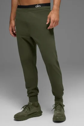 Pantalón jogger Conquer Max Performance - Verde oliva