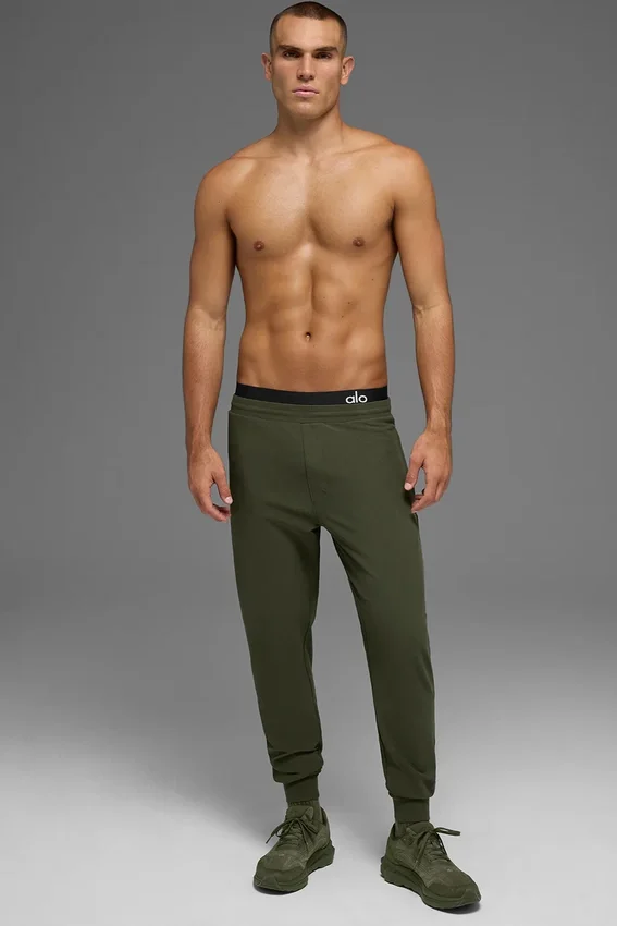 Pantalón jogger Conquer Max Performance - Verde oliva