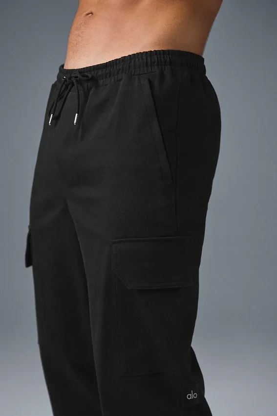 Pantalón jogger Edition Sueded - Negro