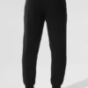 Pantalón jogger Fast Break de Micro Waffle - Negro