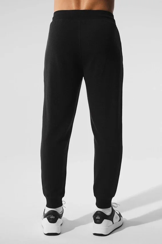 Pantalón jogger Fast Break de Micro Waffle - Negro