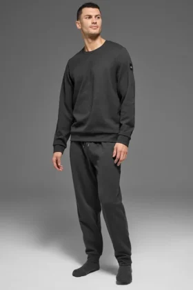 Pantalón jogger Waffle Lounge - Antracita