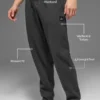 Pantalón jogger Waffle Lounge - Antracita