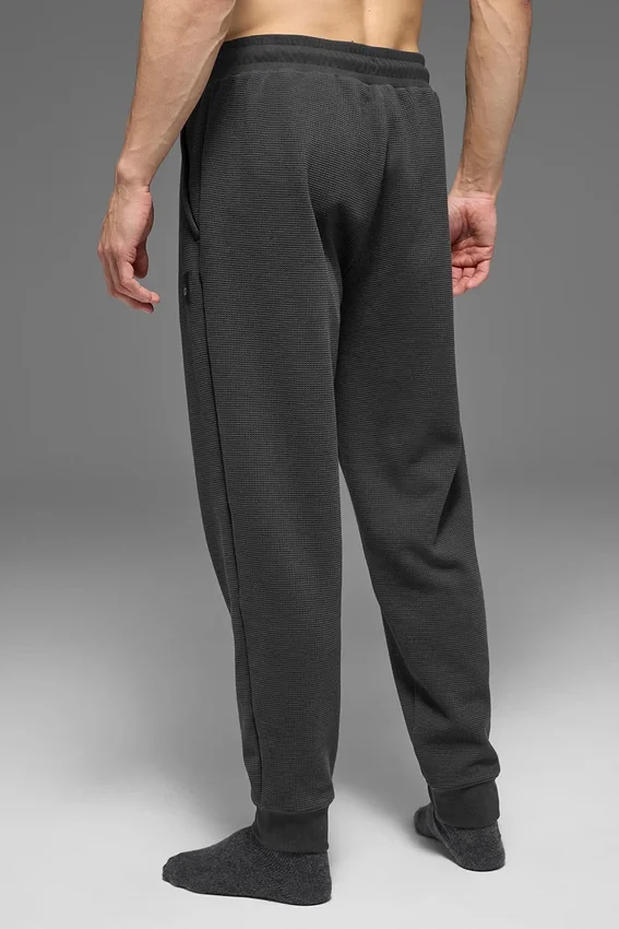Pantalón jogger Waffle Lounge - Antracita
