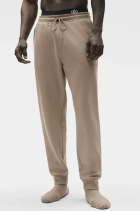 Pantalón jogger Waffle Lounge - Gravel