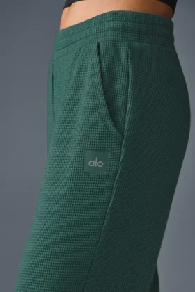 Pantalón jogger Waffle Weekend Escape – Winter Ivy