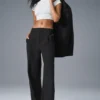 Pantalón Pursuit de cintura High-Waist (largo) - Negro
