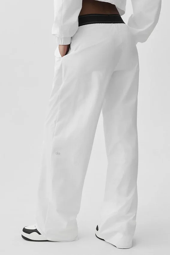 Pantalón Suit Up (largo) - Blanco/Negro