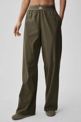 Pantalón Suit Up (largo) - Olive Tree
