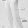 Pantalón Suit Up (Regular) - Blanco/Negro