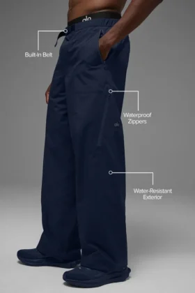 Pantalones Alpha Shell – Azul marino