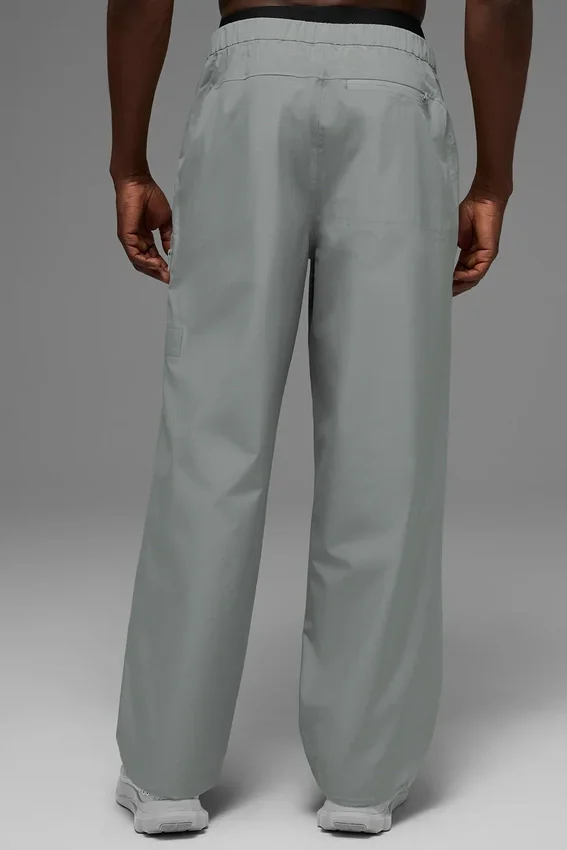 Pantalones Alpha Shell - Gris Lunar
