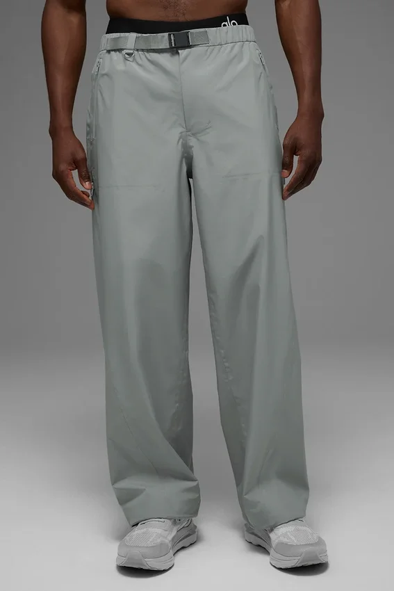 Pantalones Alpha Shell - Gris Lunar