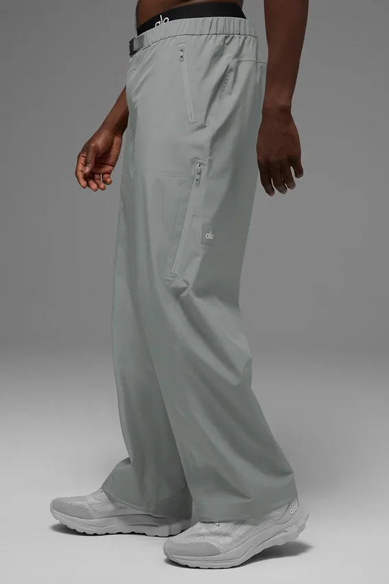 Pantalones Alpha Shell - Gris Lunar