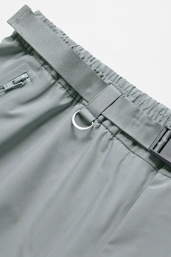 Pantalones Alpha Shell - Gris Lunar