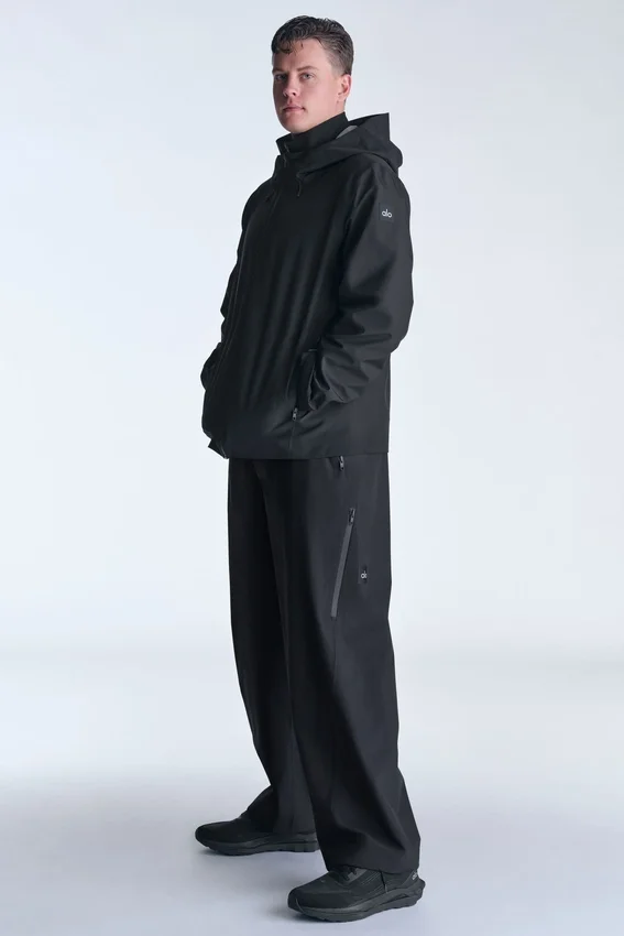 Pantalones Alpha Shell - Negro