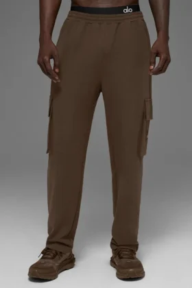 Pantalones cargo Double Take - Espresso