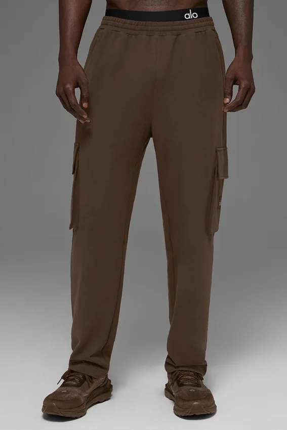 Pantalones cargo Double Take - Espresso