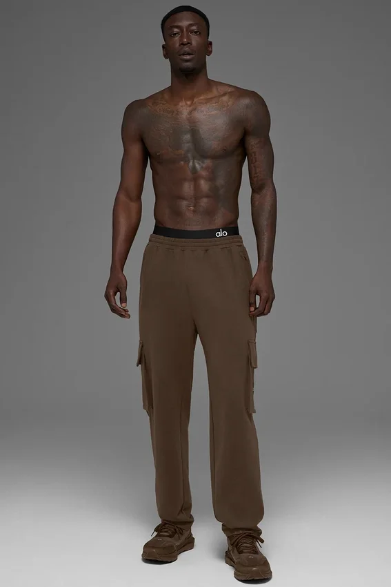 Pantalones cargo Double Take - Espresso