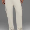 Pantalones cargo Double Take - Hueso