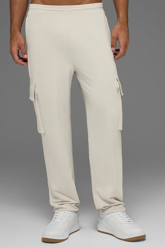 Pantalones cargo Double Take - Hueso