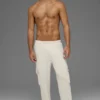 Pantalones cargo Double Take - Hueso