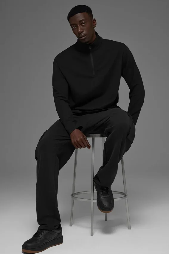 Pantalones cargo Double Take - Negro