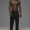 Pantalones cargo Double Take - Negro