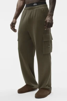 Pantalones cargo Double Take – Olivo