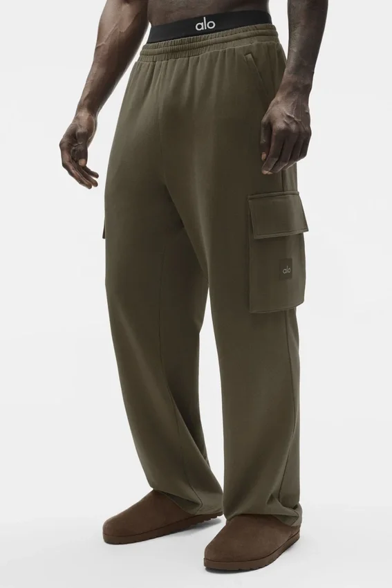 Pantalones cargo Double Take - Olivo