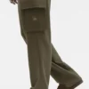 Pantalones cargo Double Take - Olivo