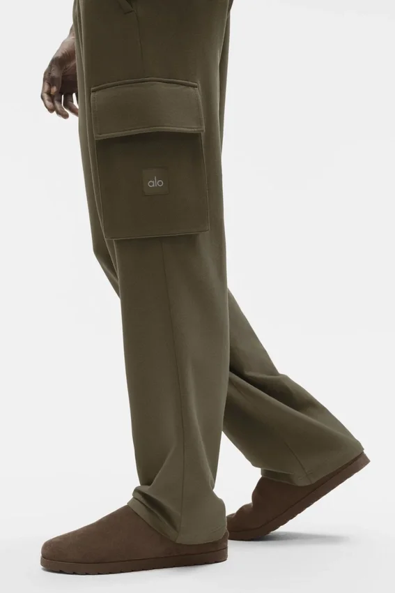Pantalones cargo Double Take - Olivo