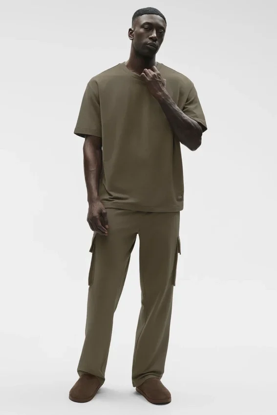 Pantalones cargo Double Take - Olivo