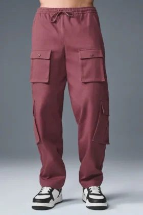 Pantalones cargo Northstar - Burdeos trufado