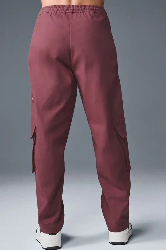 Pantalones cargo Northstar - Burdeos trufado