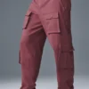 Pantalones cargo Northstar - Burdeos trufado