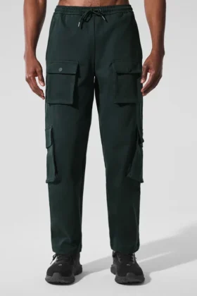 Pantalones cargo Northstar - Verde carbón