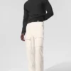Pantalones cargo Ridge de forro polar - Marfil