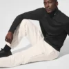 Pantalones cargo Ridge de forro polar - Marfil