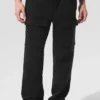 Pantalones cargo Ridge de polar — Negro