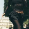 Pantalones cortos 2 en 1 Front Runner de malla - Negro