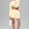 Pantalones cortos Accolade - Amarillo luz de vela