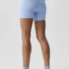 Pantalones cortos Airbrush Double Up de 5" — Azul Provenza claro/Blanco