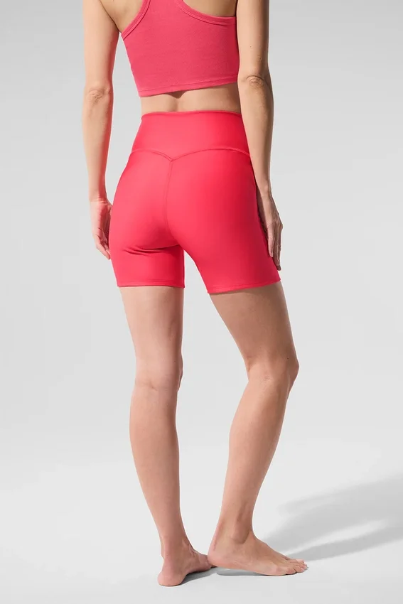 Pantalones cortos Airlift Energy de 5" - Rojo caramelo
