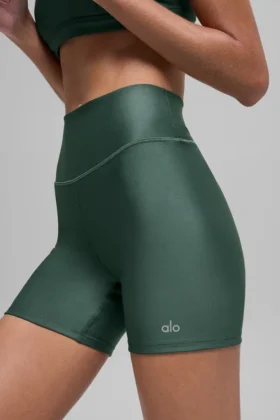 Pantalones cortos Airlift Energy de 5″ – Verde trébol