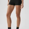 Pantalones cortos Alosoft Affection de 3" – Negro