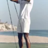Pantalones cortos Chill - Blanco jaspeado