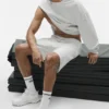 Pantalones cortos Chill - Blanco jaspeado