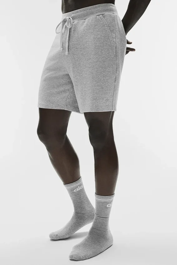 Pantalones cortos Chill - Gris jaspeado deportivo