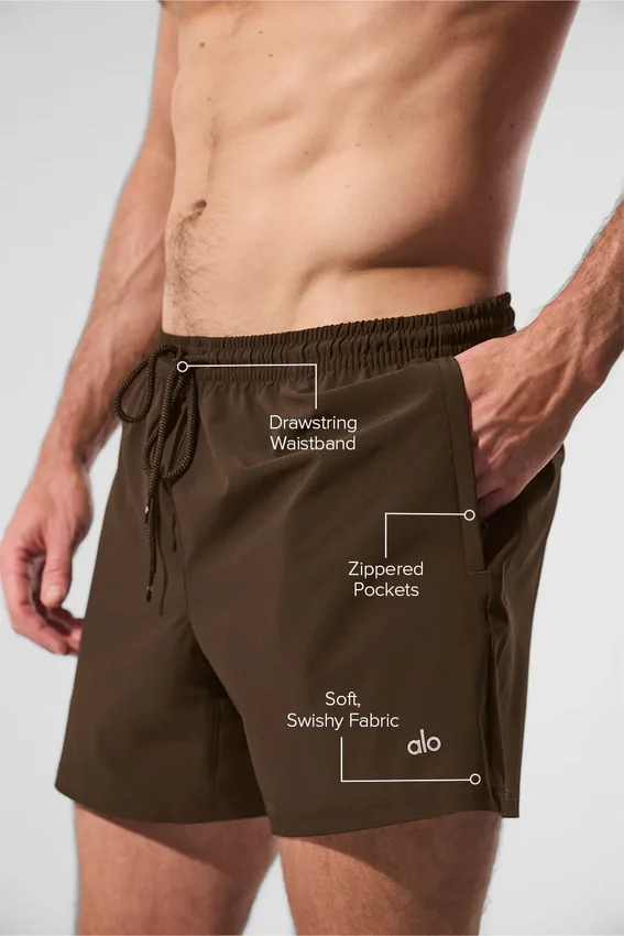 Pantalones cortos Circuit de 5" - Espresso